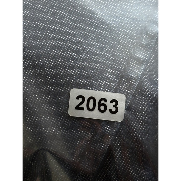 NWT Jeanology Vintage Ruffled Women's Jean Jacket With Front Button Size 14P - Picture 12 of 12